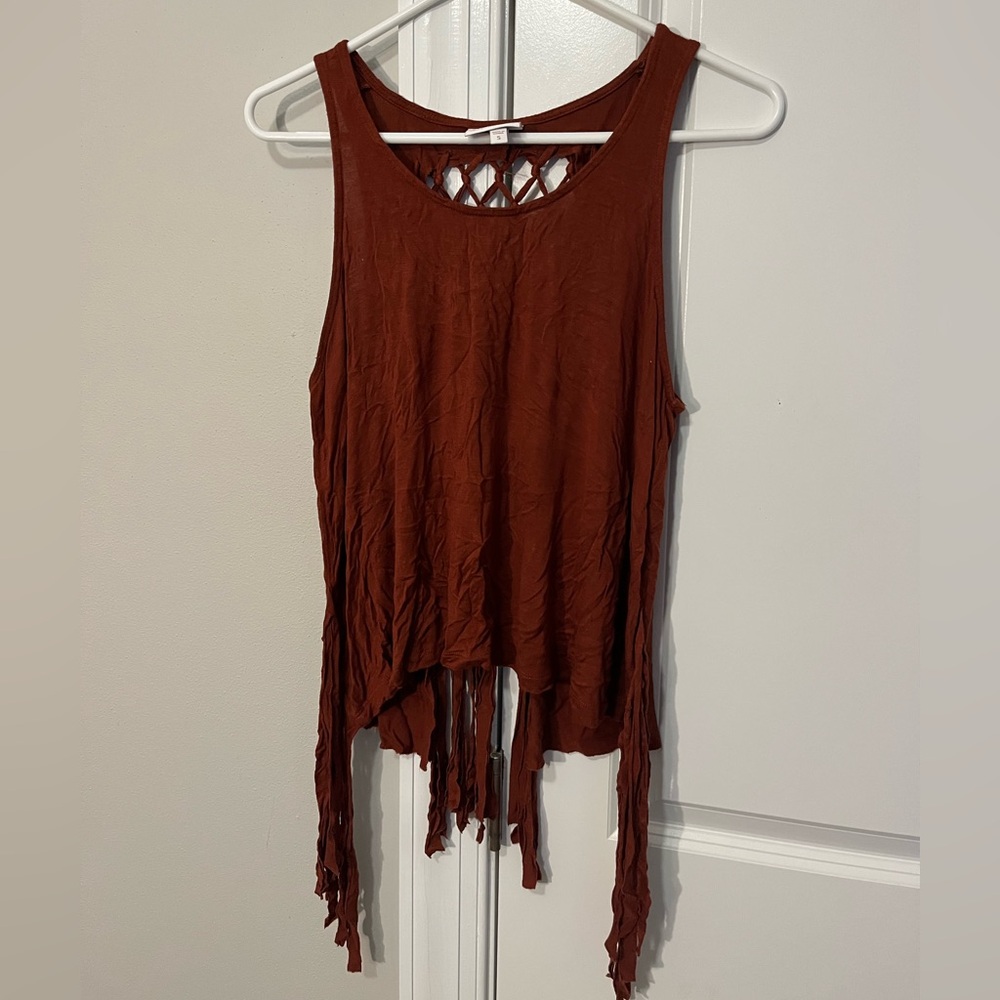 Rust western tank